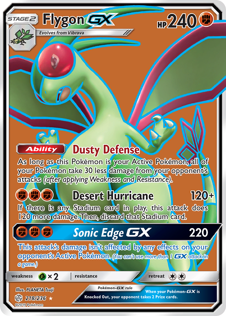 Flygon-GX 218/236 Cosmic Eclipse