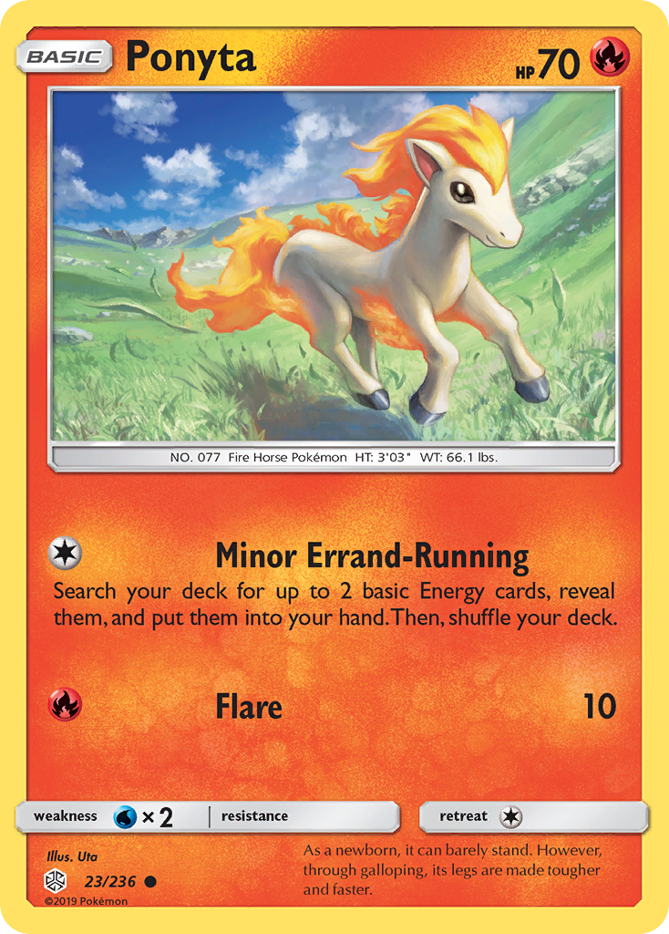 Ponyta 23/236 Cosmic Eclipse