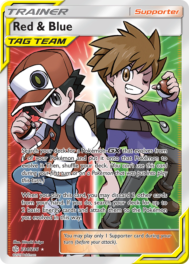 Red & Blue 234/236 Cosmic Eclipse