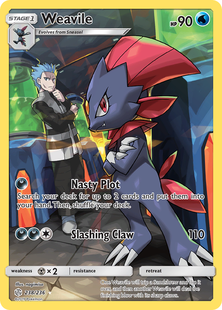 Weavile 238/236 Cosmic Eclipse