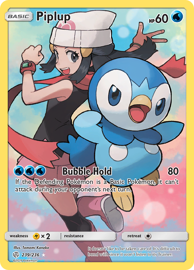 Piplup 239/236 Cosmic Eclipse