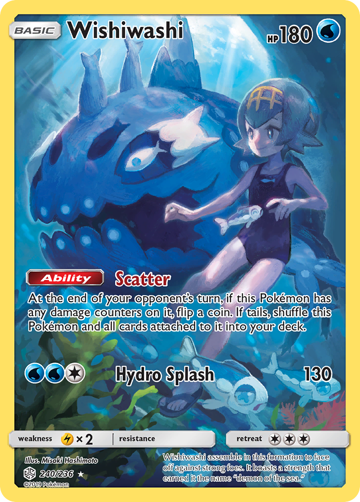 Wishiwashi 240/236 Cosmic Eclipse