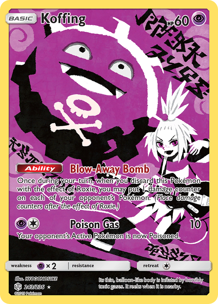 Koffing 243/236 Cosmic Eclipse