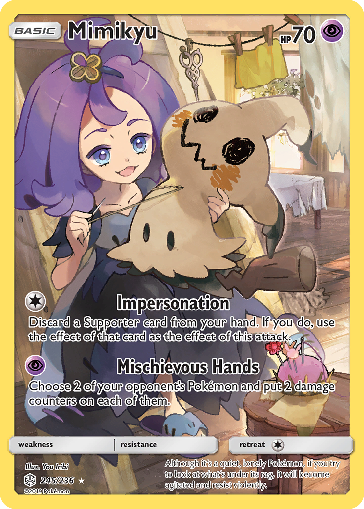 Mimikyu 245/236 Cosmic Eclipse