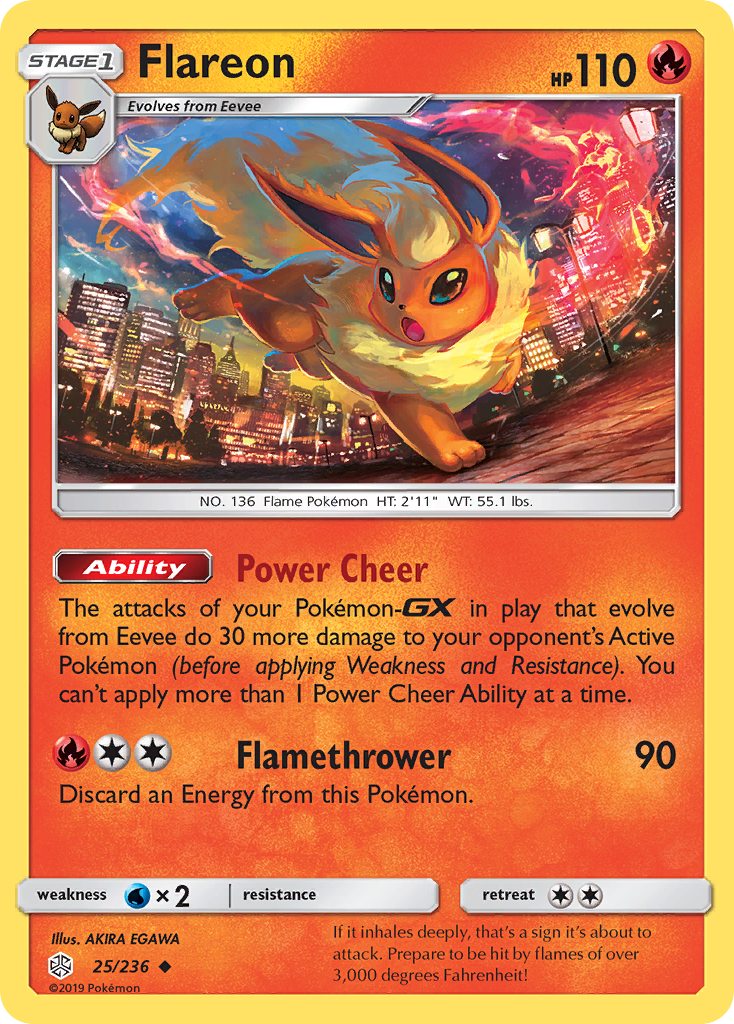 Flareon 25/236 Cosmic Eclipse