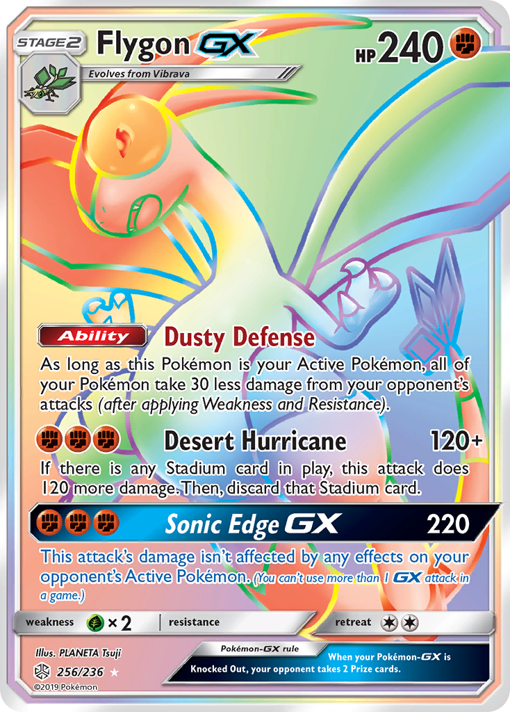 Flygon-GX 256/236 Cosmic Eclipse