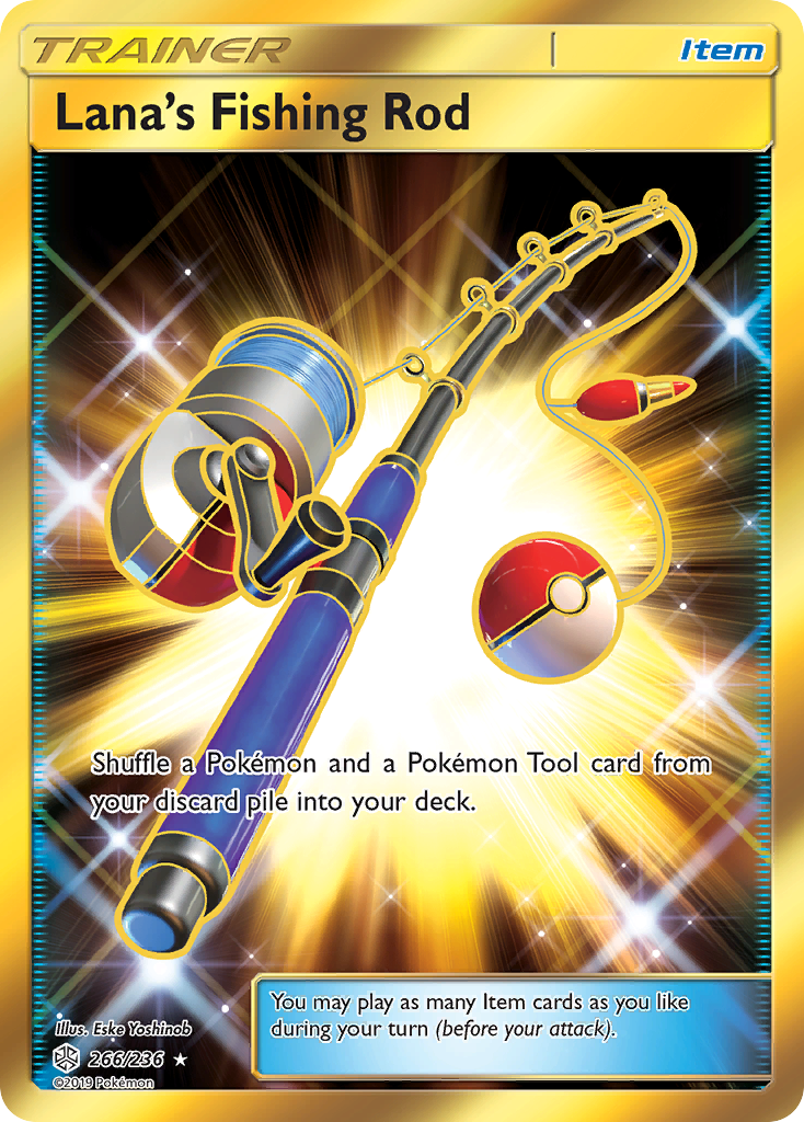 Lana's Fishing Rod 266/236 Cosmic Eclipse