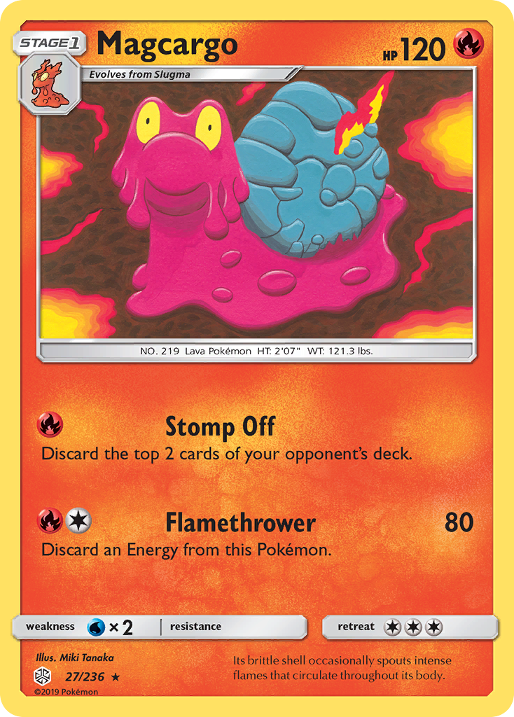 Magcargo 27/236 Cosmic Eclipse
