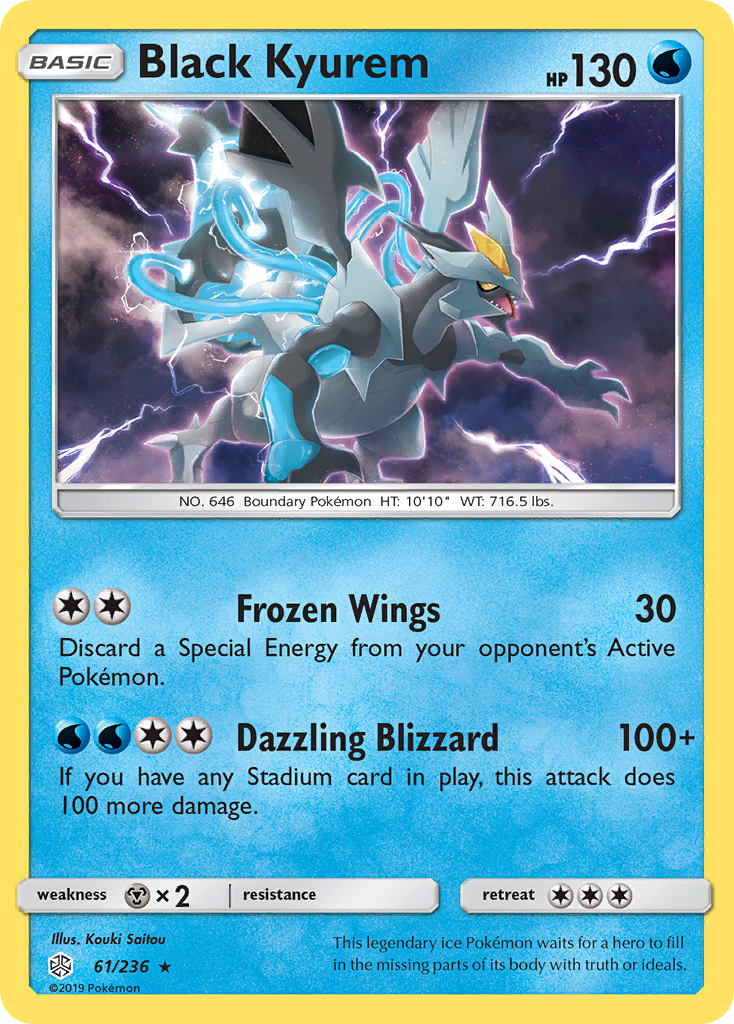 Black Kyurem 61/236 Cosmic Eclipse