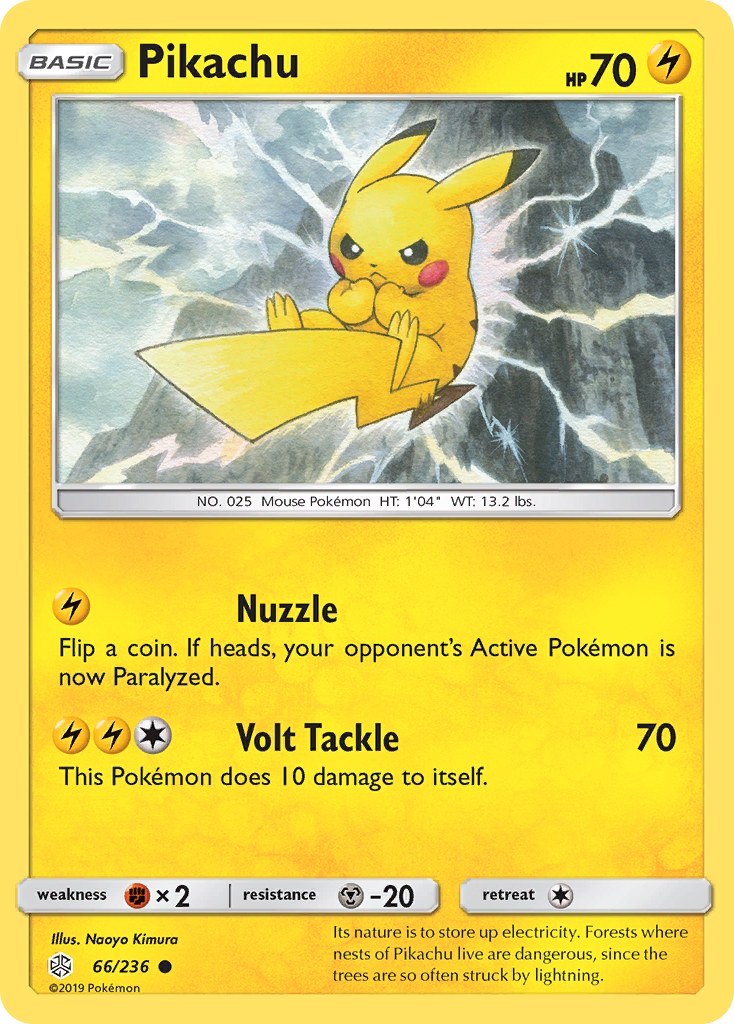 Pikachu 66/236 Cosmic Eclipse