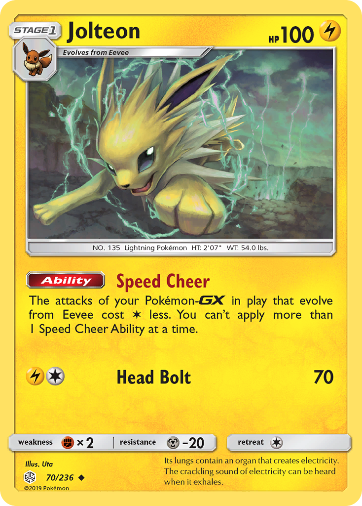 Jolteon 70/236 Cosmic Eclipse