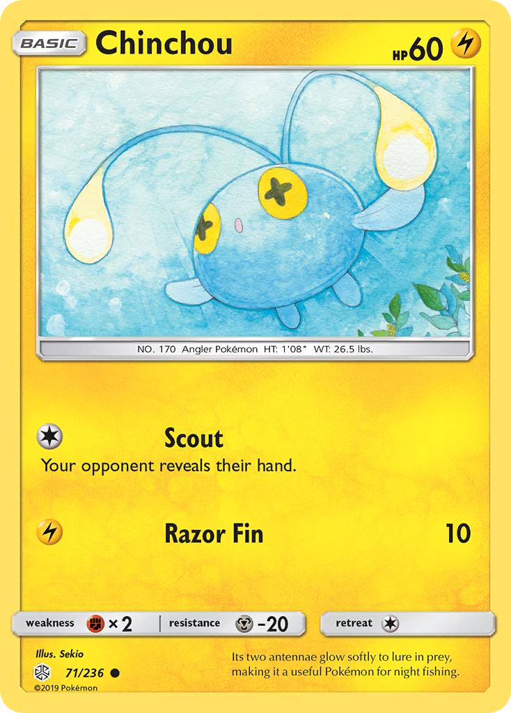 Chinchou 71/236 Cosmic Eclipse