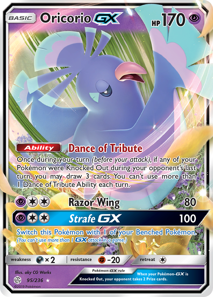 Oricorio-GX 95/236 Cosmic Eclipse