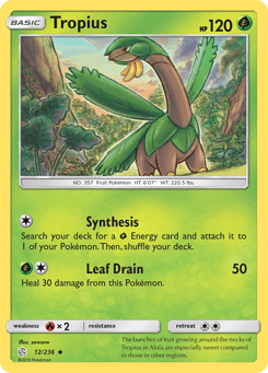 Tropius 12/236 Cosmic Eclipse