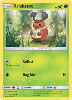 Kricketot 13/236 Cosmic Eclipse