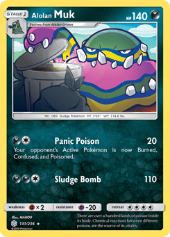 Alolan Muk 131/236 Cosmic Eclipse