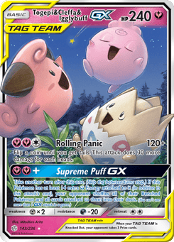 Togepi & Cleffa & Igglybuff-GX 143/236 Cosmic Eclipse