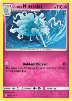 Alolan Ninetales 145/236 Cosmic Eclipse