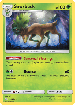 Sawsbuck 16/236 Cosmic Eclipse