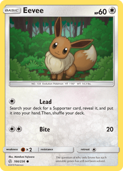 Eevee 166/236 Cosmic Eclipse