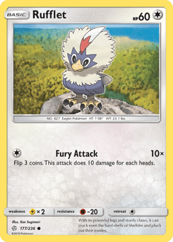Rufflet 177/236 Cosmic Eclipse