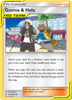 Guzma & Hala 193/236 Cosmic Eclipse