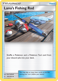 Lana's Fishing Rod 195/236 Cosmic Eclipse