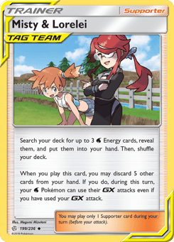 Misty & Lorelei 199/236 Cosmic Eclipse