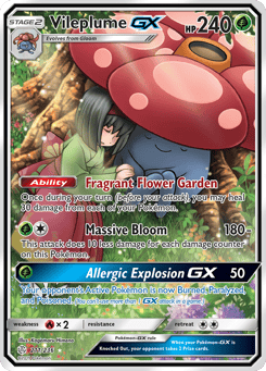 Vileplume-GX 211/236 Cosmic Eclipse