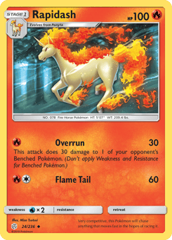 Rapidash 24/236 Cosmic Eclipse