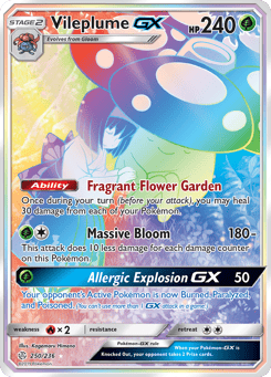 Vileplume-GX 250/236 Cosmic Eclipse