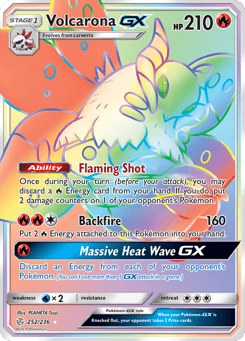 Volcarona-GX 252/236 Cosmic Eclipse