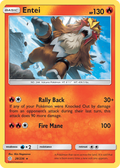 Entei 28/236 Cosmic Eclipse