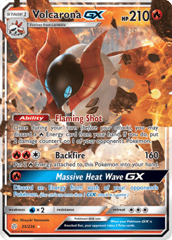 Volcarona-GX 35/236 Cosmic Eclipse