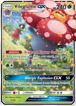 Vileplume-GX 4/236 Cosmic Eclipse