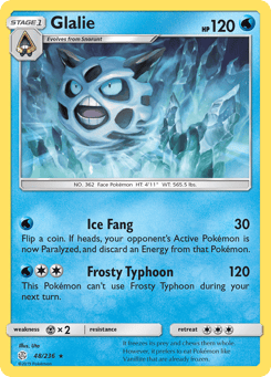 Glalie 48/236 Cosmic Eclipse