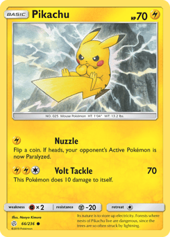 Pikachu 66/236 Cosmic Eclipse