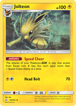 Jolteon 70/236 Cosmic Eclipse