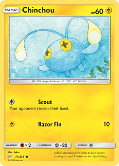 Chinchou 71/236 Cosmic Eclipse