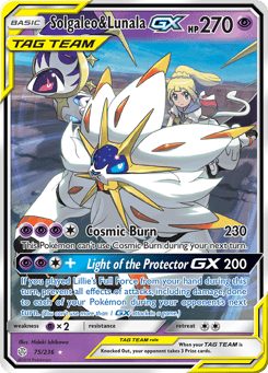 Solgaleo & Lunala-GX 75/236 Cosmic Eclipse