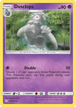 Dusclops 84/236 Cosmic Eclipse