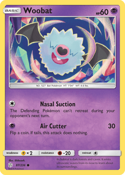 Woobat 87/236 Cosmic Eclipse