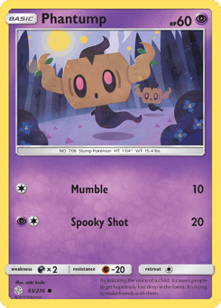 Phantump 93/236 Cosmic Eclipse
