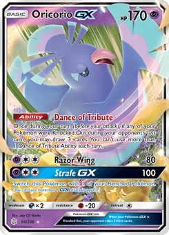 Oricorio-GX 95/236 Cosmic Eclipse
