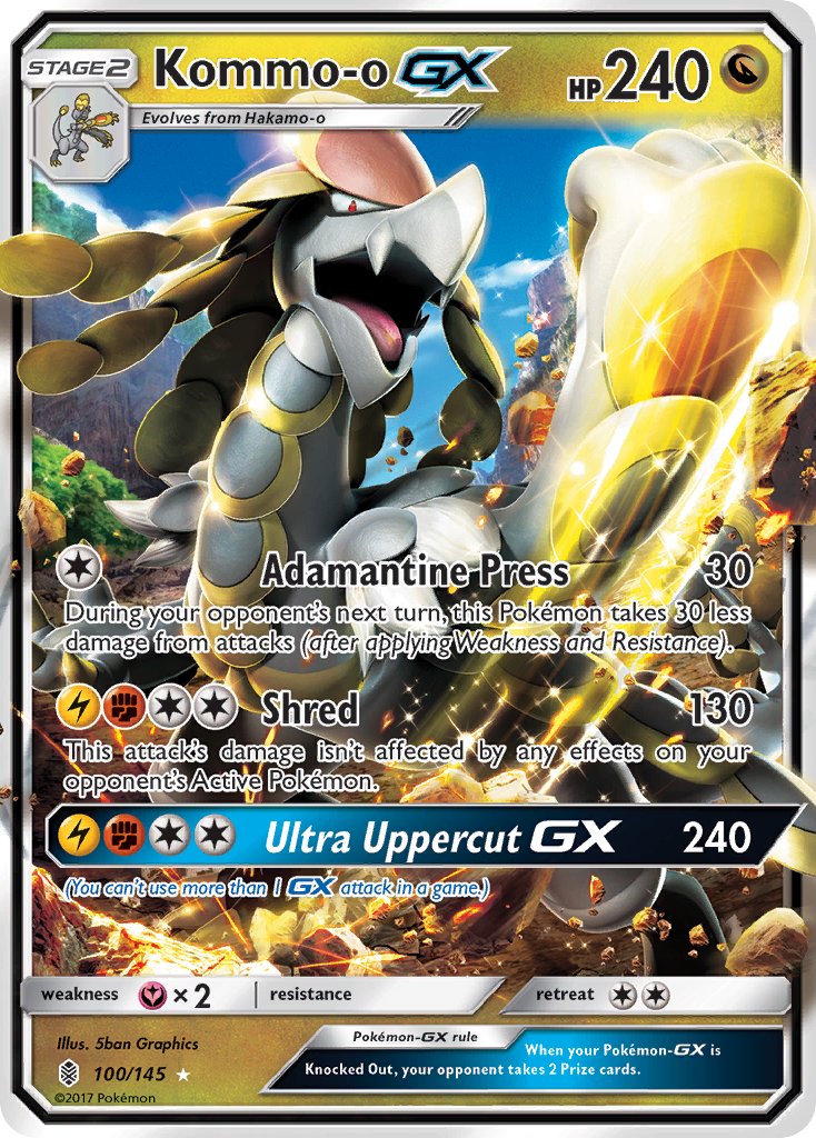 Kommo-o-GX 100/145 Guardians Rising