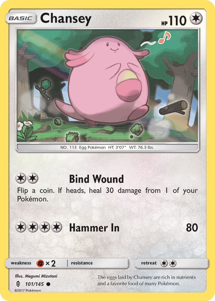Chansey 101/145 Guardians Rising