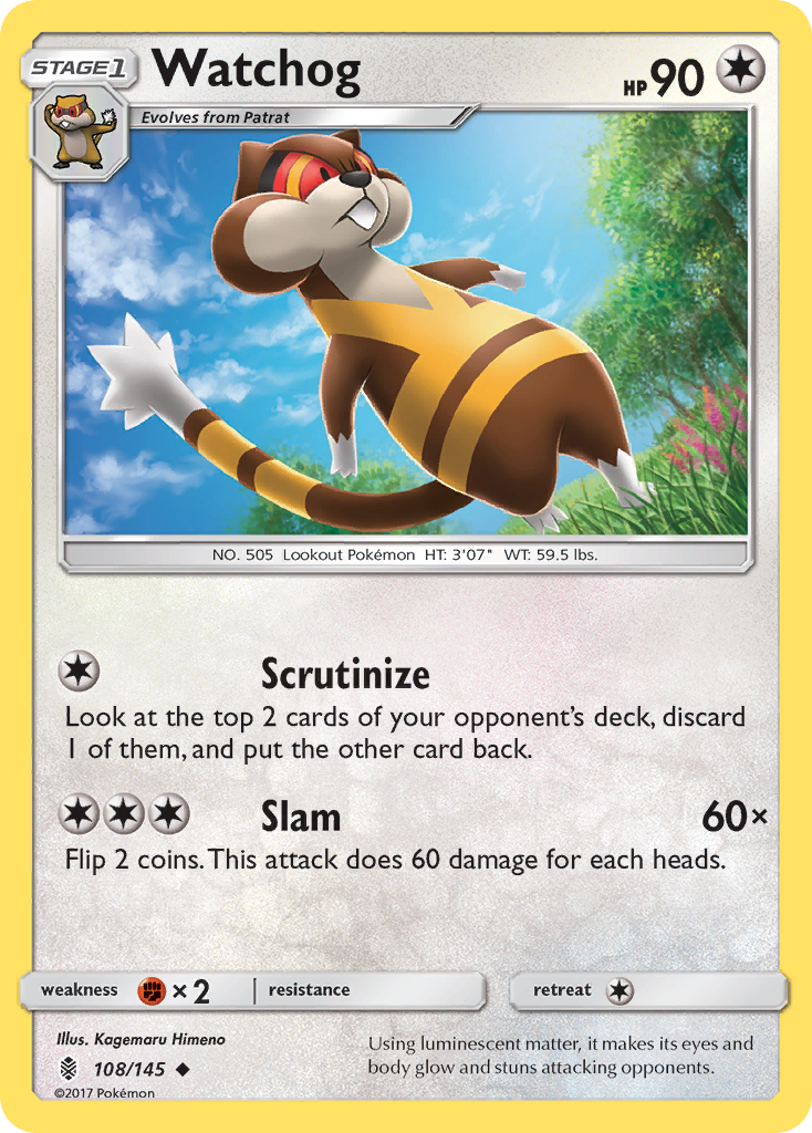 Watchog 108/145 Guardians Rising
