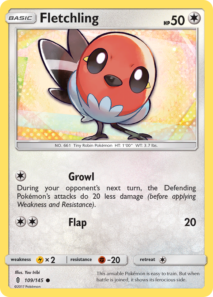 Fletchling 109/145 Guardians Rising