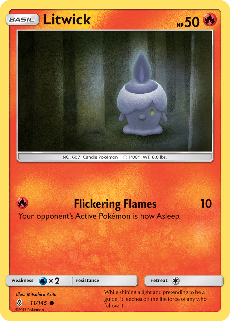 Litwick 11/145 Guardians Rising