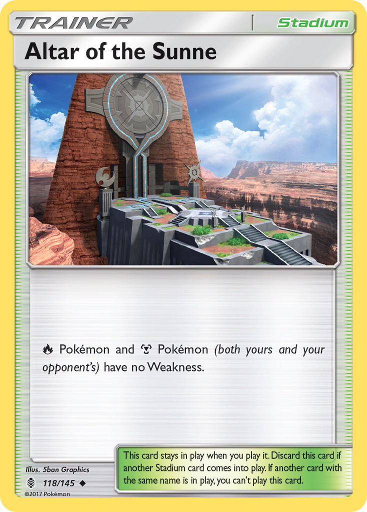 Altar of the Sunne 118/145 Guardians Rising